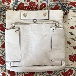 Authentic Marc Jacobs White Messenger bag